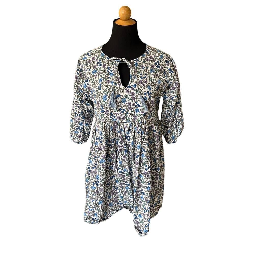 GRACE HOLIDAY FLORAL DRESS SIZE SMALL